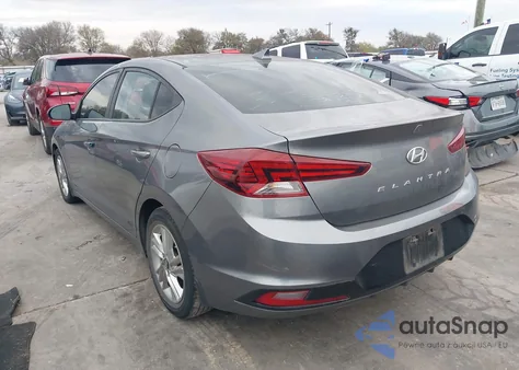2019 Hyundai Elantra Sel from USA, damaged, VIN 5NPD84LF1KH476555
